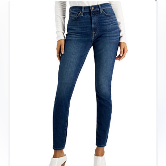 7 For All Mankind Denim - 7 For All Mankind l The High Waisted Skinny Jean Size 27